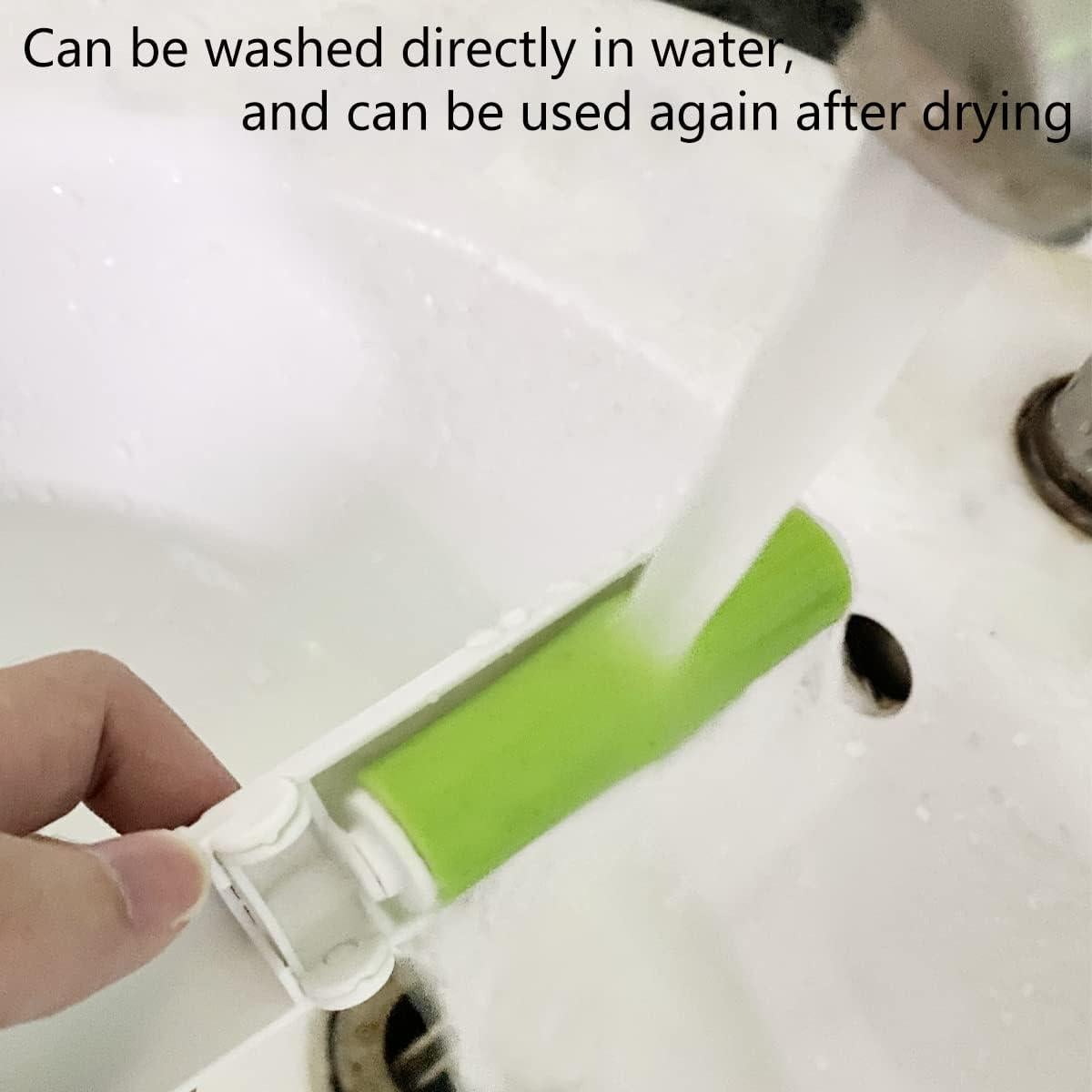 Paquete de 3 Rodillos Quitapelusas Reutilizables Quaocens