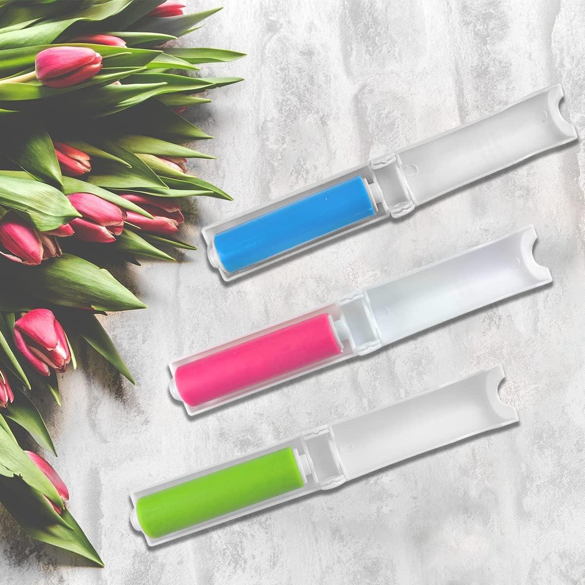 Paquete de 3 Rodillos Quitapelusas Reutilizables Quaocens