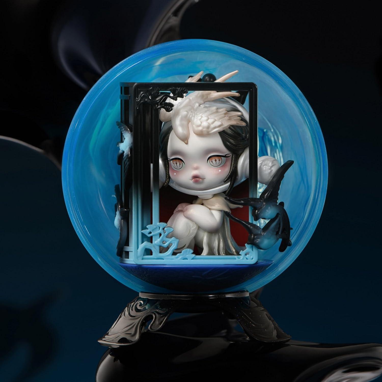 Figuras coleccionables Pop Mart Skullpanda The Mirage 11.4 cm