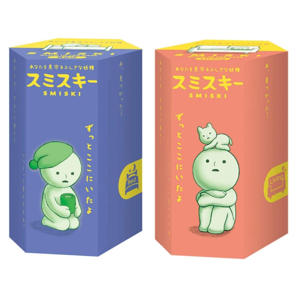 Conjunto de Mini Figuras Smiski Brillantes en la Oscuridad