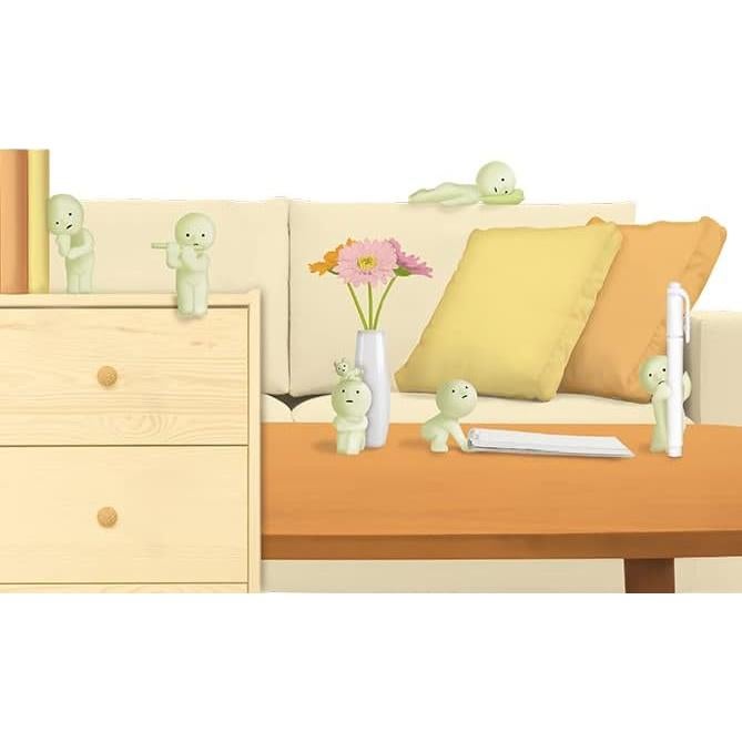 Conjunto de Mini Figuras Smiski Brillantes en la Oscuridad