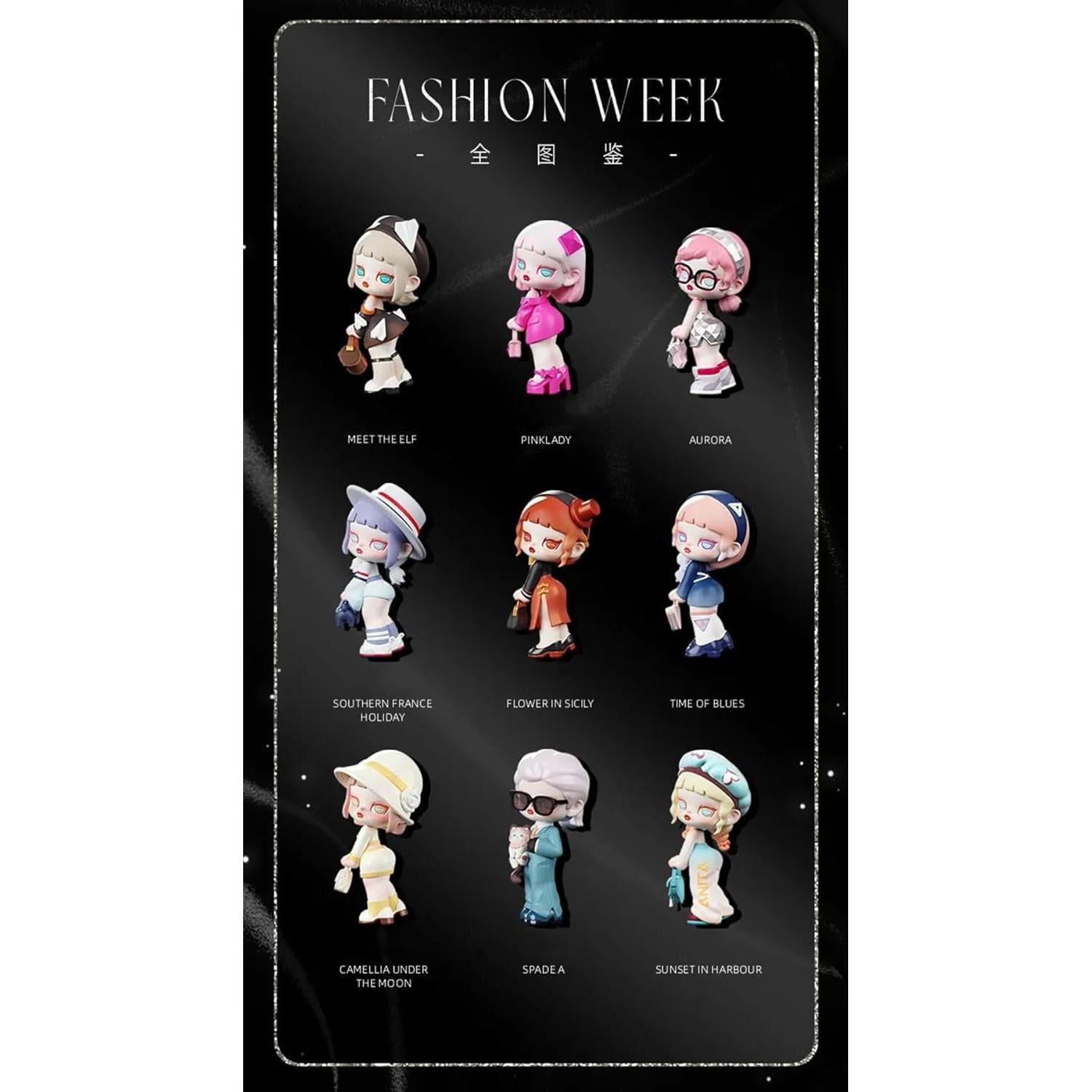 Muñeca Coleccionable Anita Semana de la Moda - 1PC Aleatorio