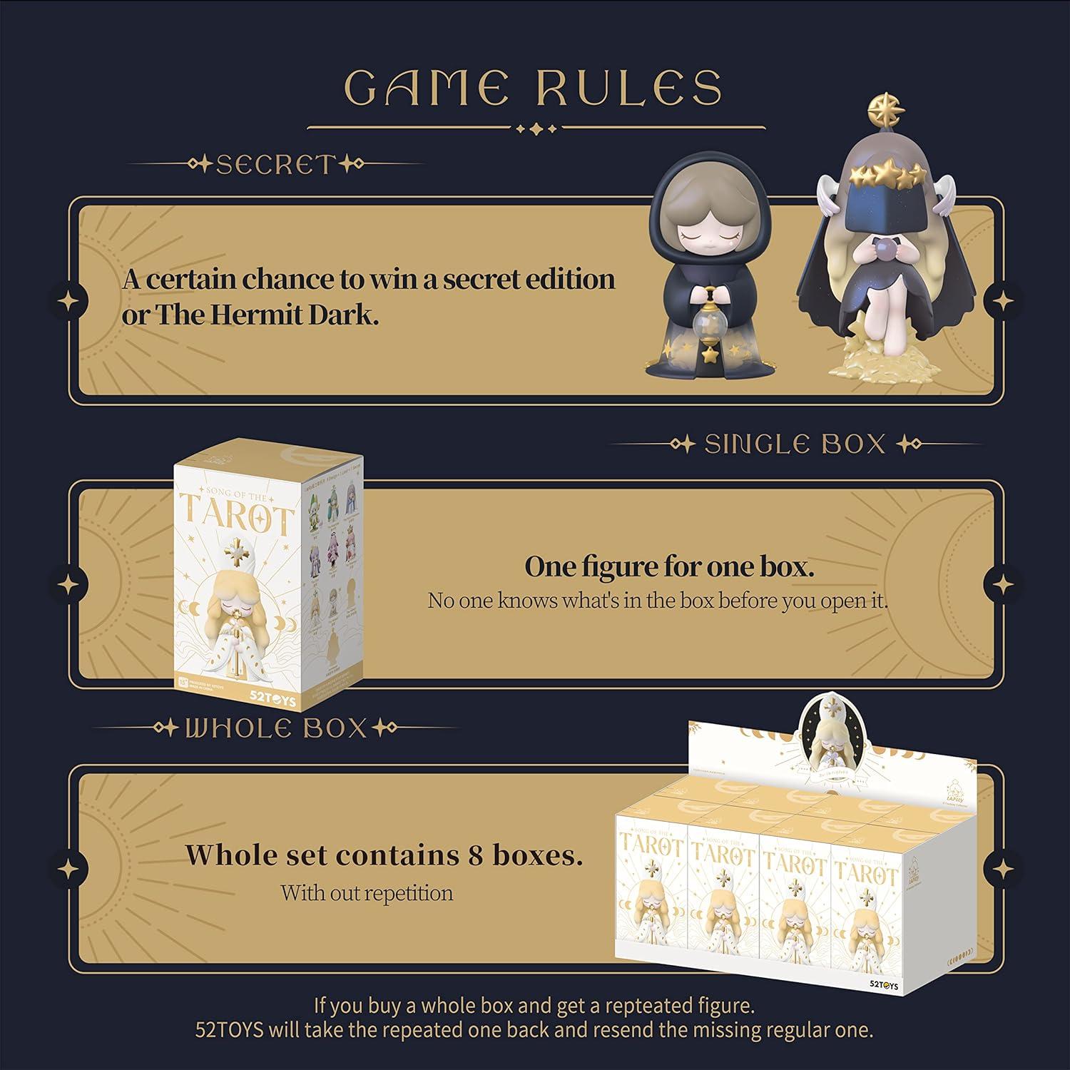 Figura de Acción Coleccionable 52TOYS Laplly 10cm - Regalo Creativo