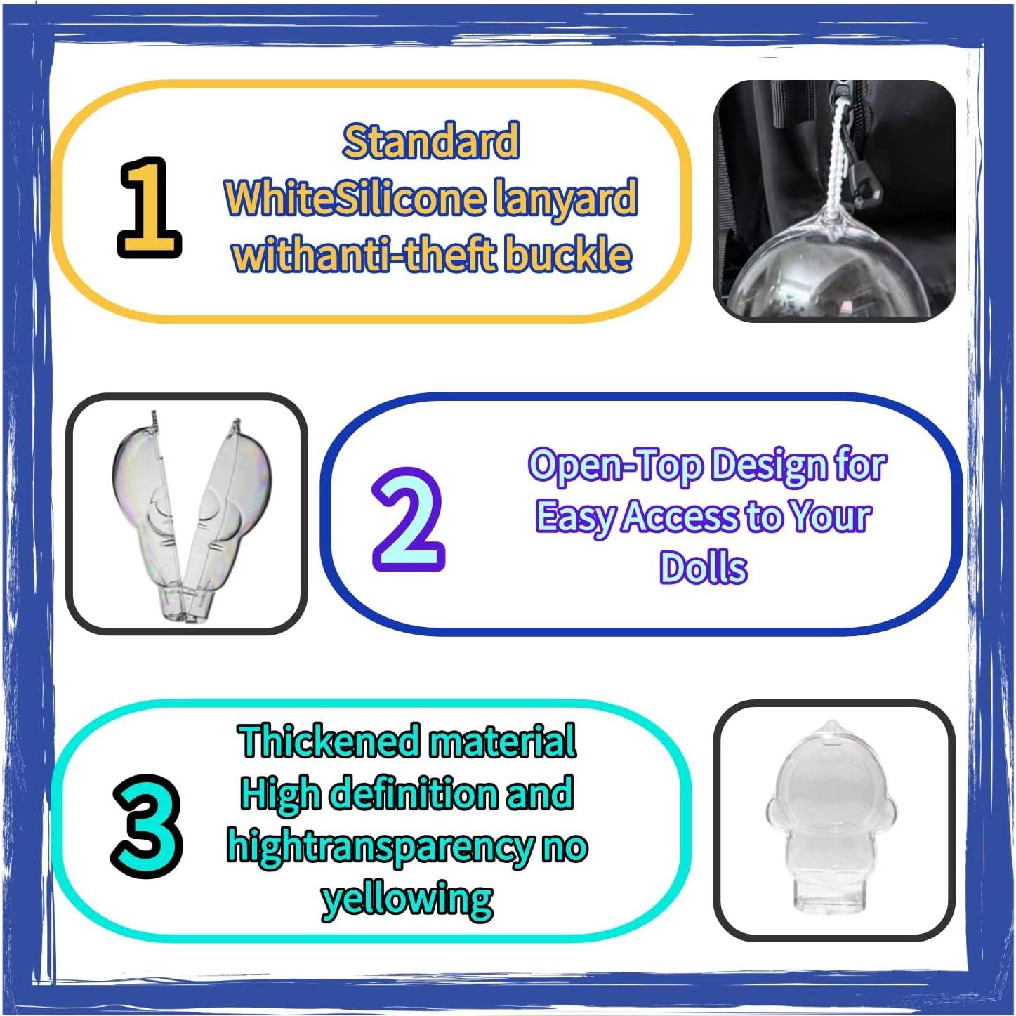 Funda Protectora Acrílica para SKULLPANDA Winter Symphony