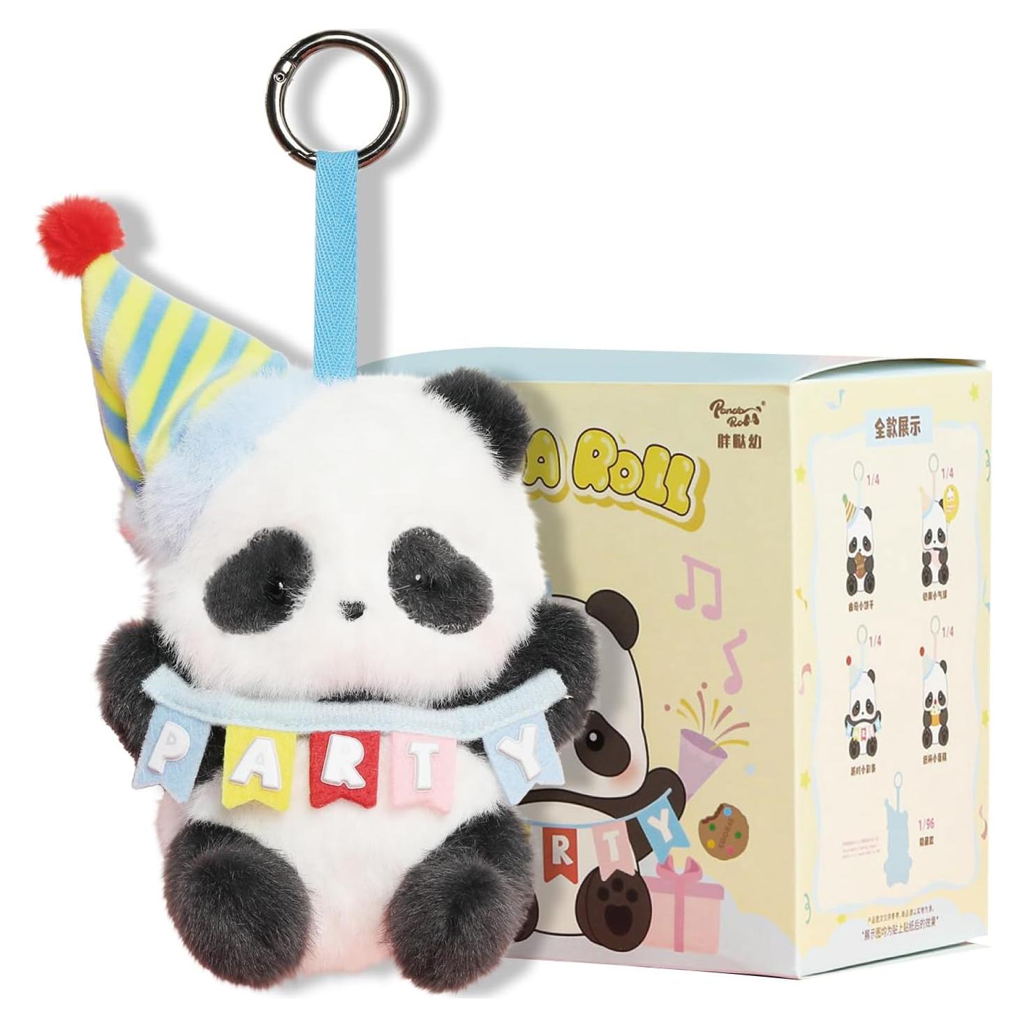 Juguete de Peluche Panda Roll 52TOYS - 12cm Suave y Adorable