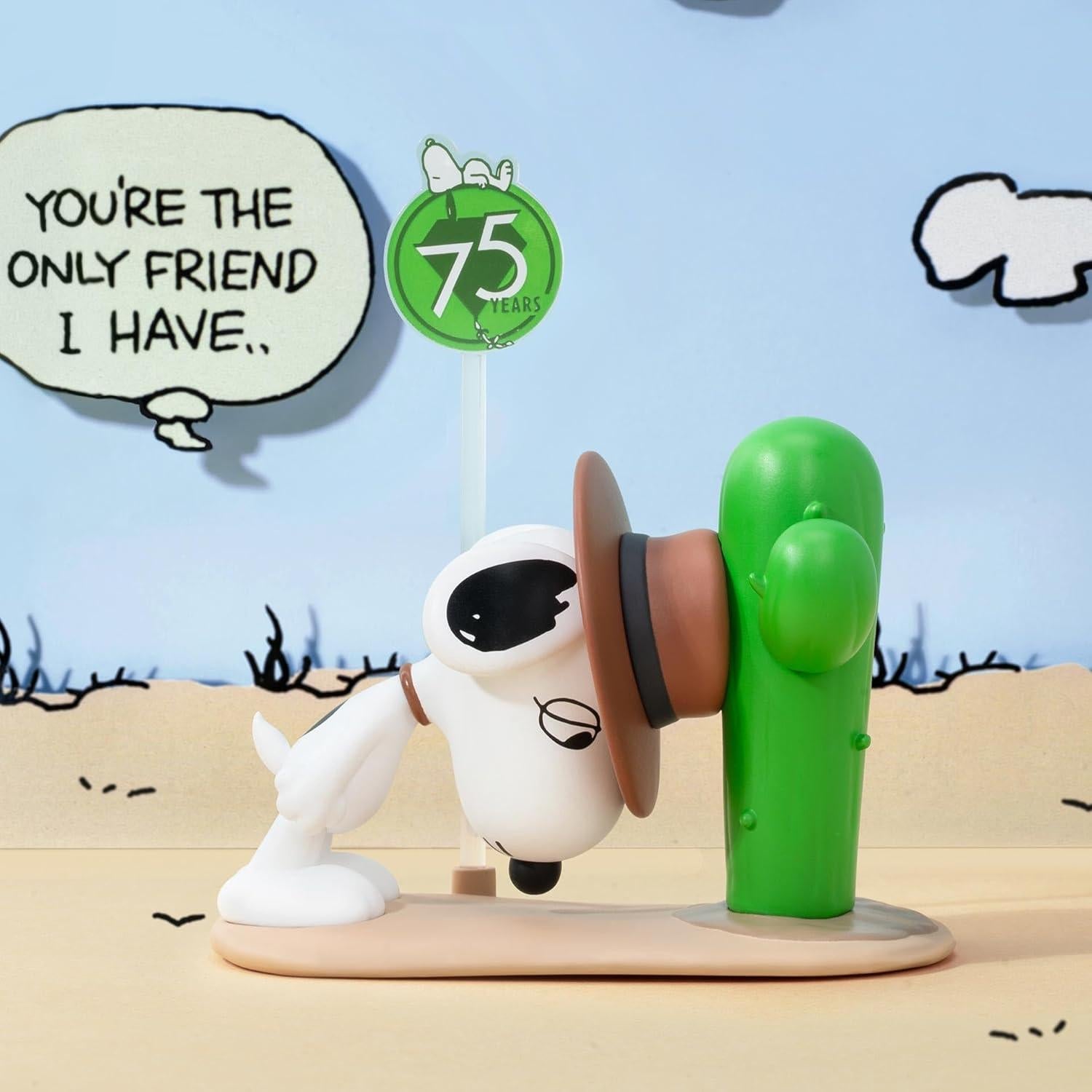 Figuras de Acción POP MART Peanuts 75 Aniversario - Caja Sorpresa