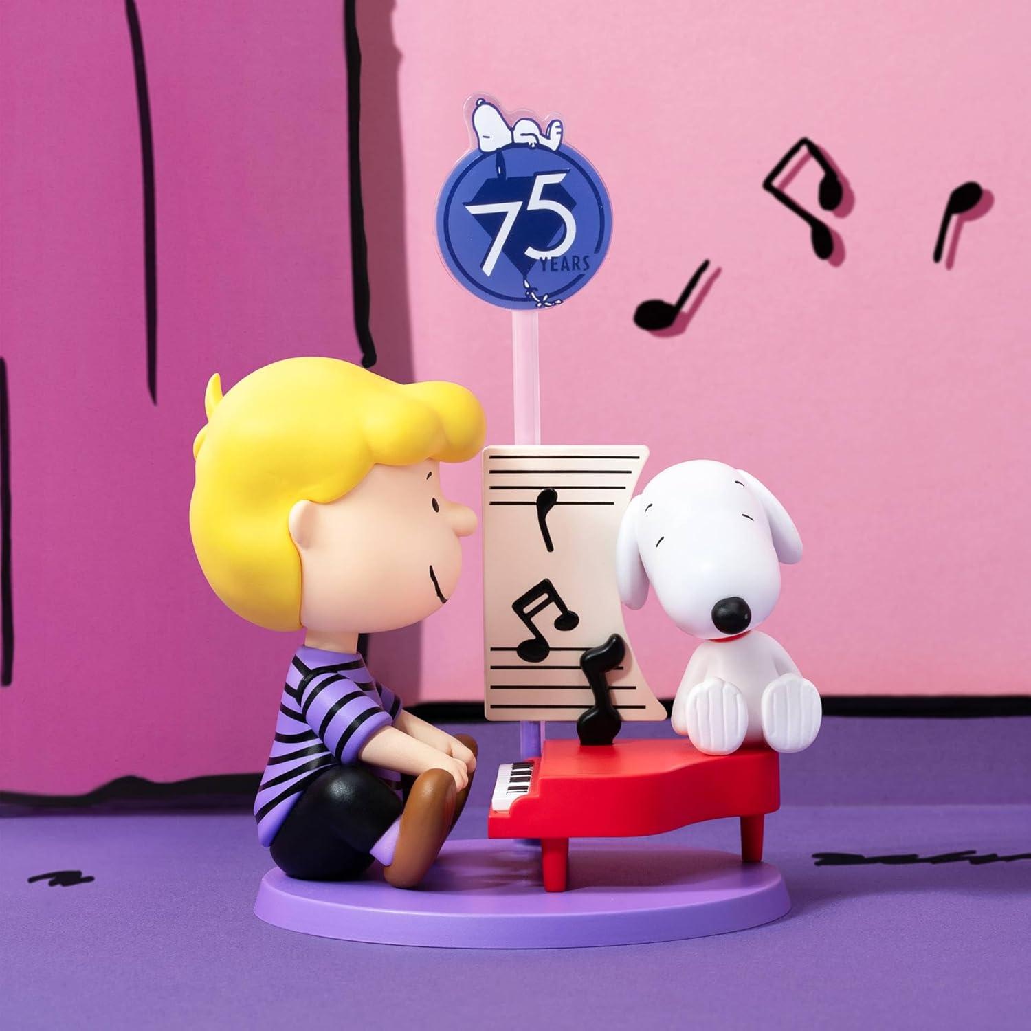 Figuras de Acción POP MART Peanuts 75 Aniversario - Caja Sorpresa