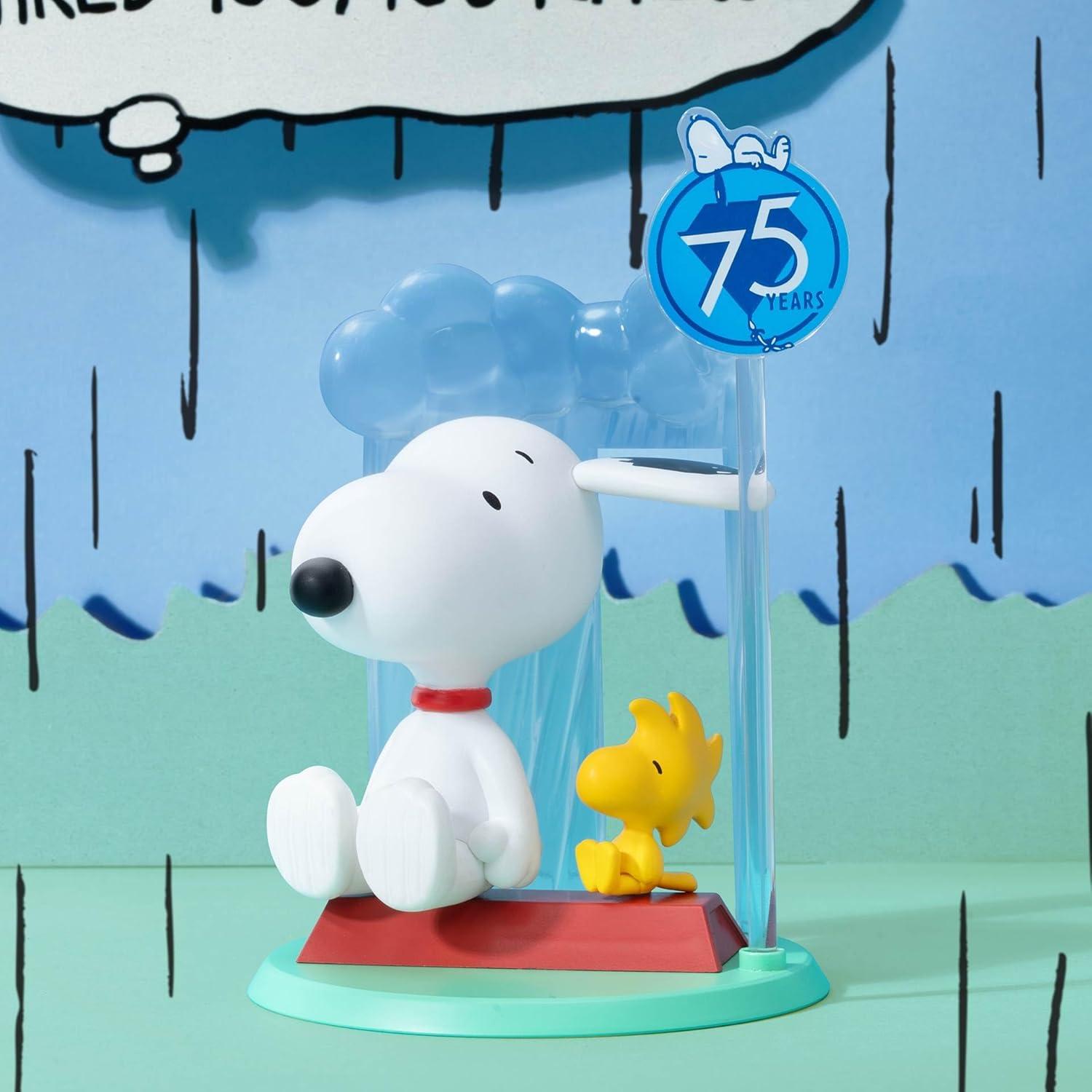 Figuras de Acción POP MART Peanuts 75 Aniversario - Caja Sorpresa