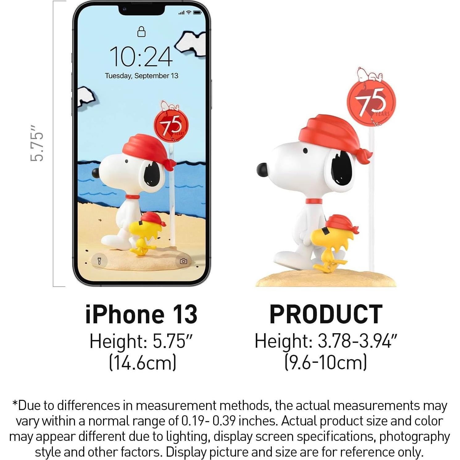 Figuras de Acción POP MART Peanuts 75 Aniversario - Caja Sorpresa