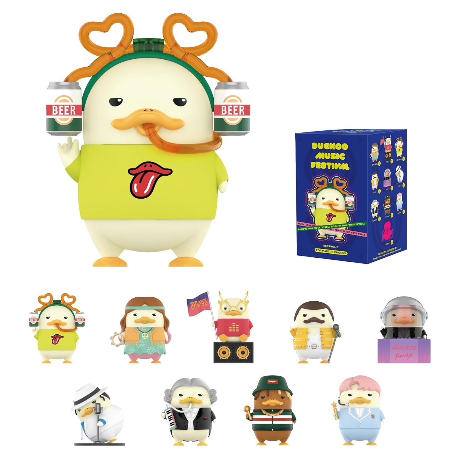Figuras de Caja Ciega POP MART Festival de Música Duckoo