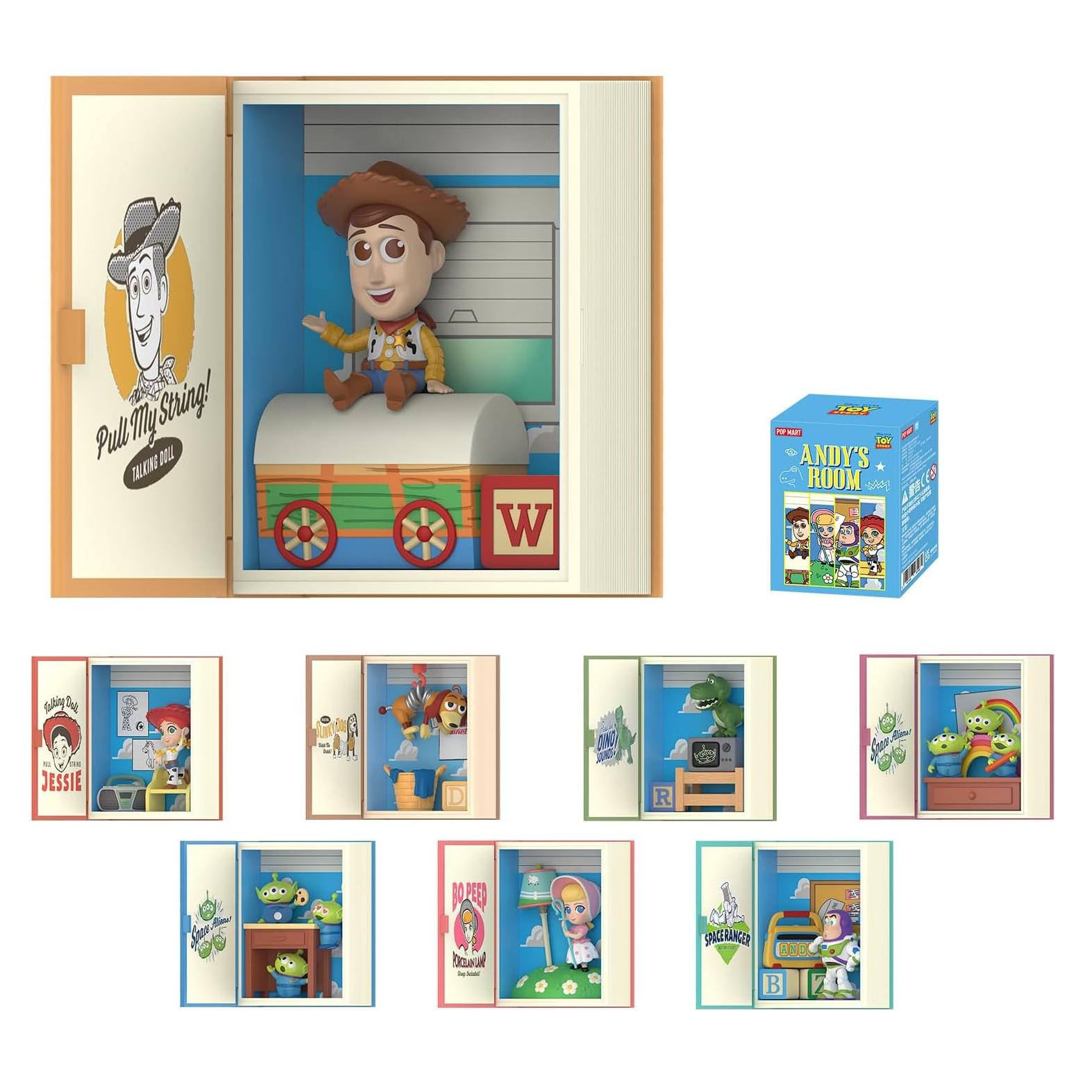 Figuras Coleccionables POP MART Habitaciones de Andy - Caja Sorpresa