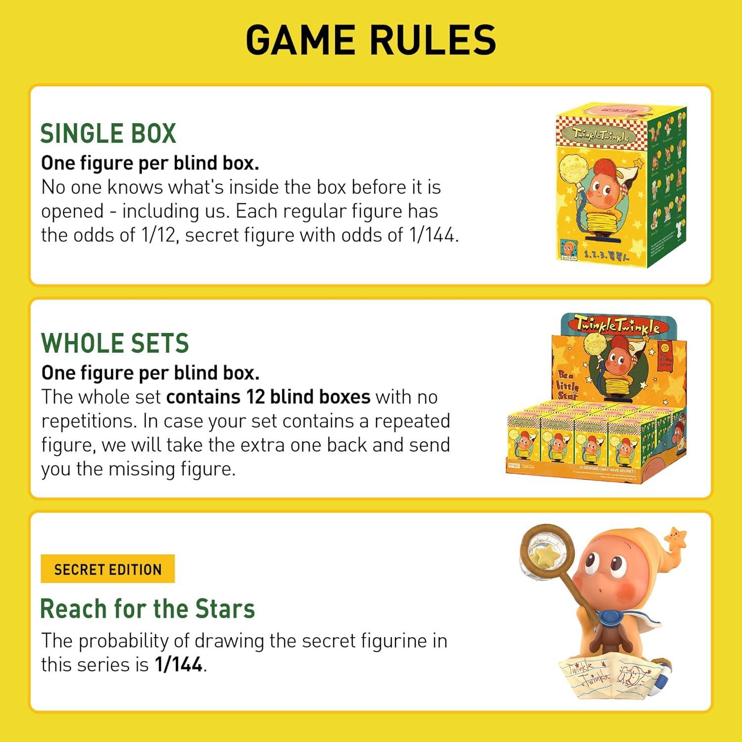 Figuras de colección POP MART Twinkle Twinkle - Caja Sorpresa