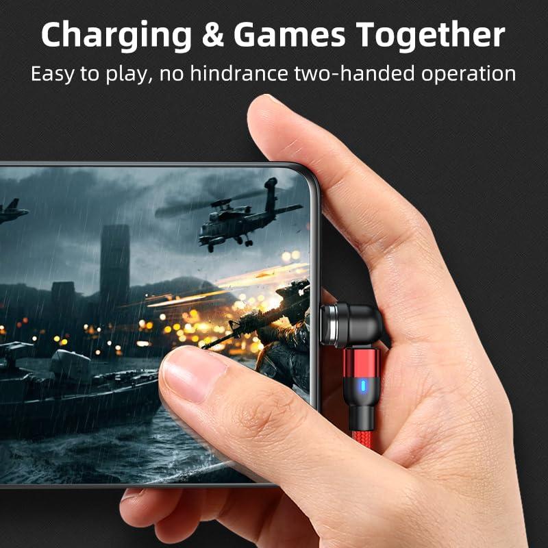 Cable de Carga Magnético Bithai Tipo C 0.49m - 2 Piezas