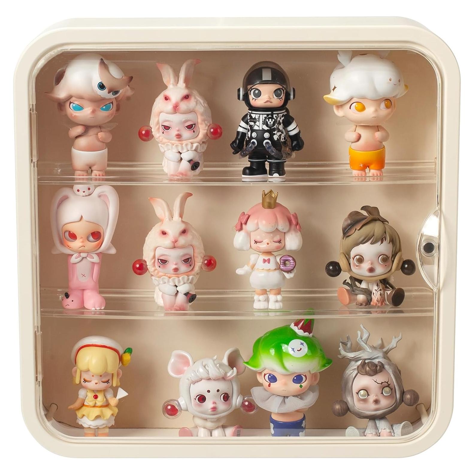 Caja de Exhibición Transparente DEAMACE 30x30 cm con Puerta Magnética