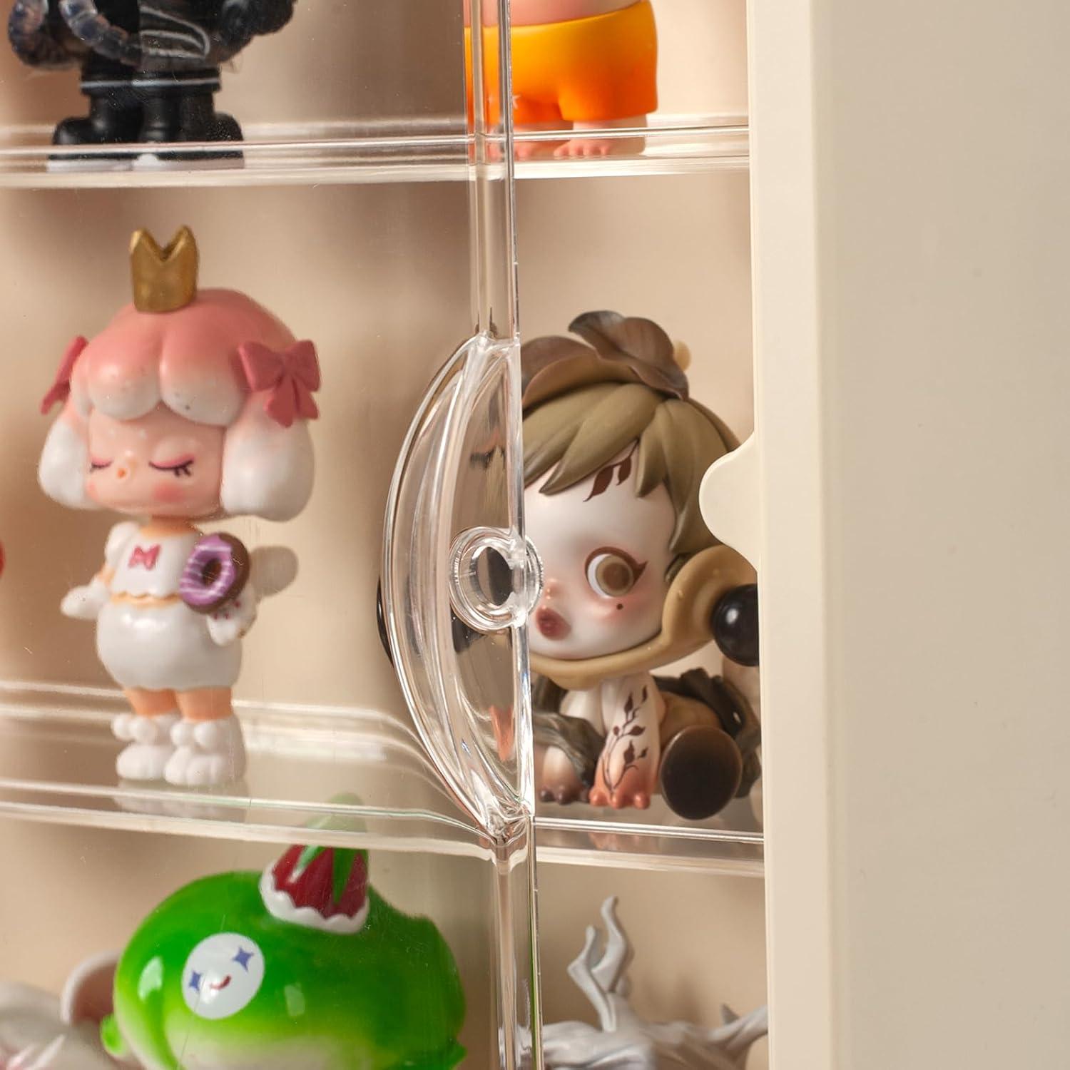 Caja de Exhibición Transparente DEAMACE 30x30 cm con Puerta Magnética