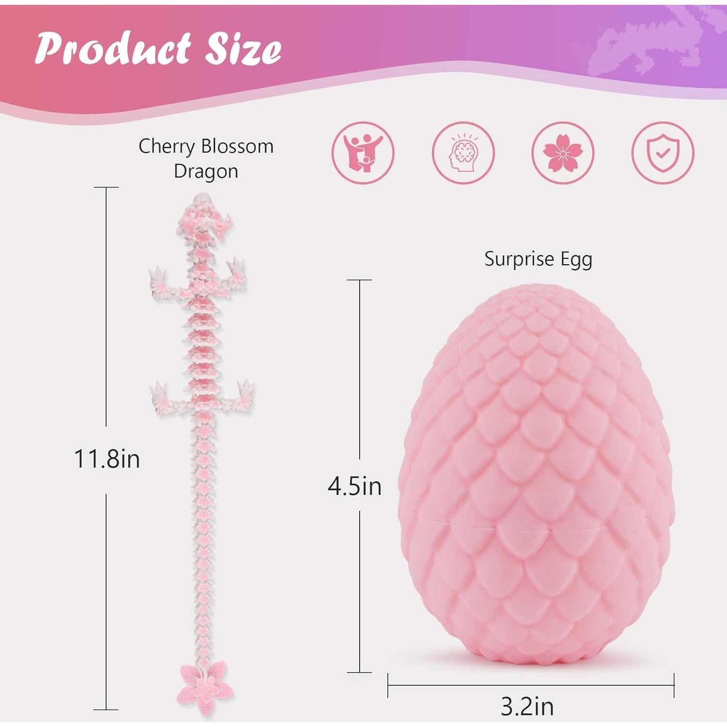 Huevo de Dragón Articulado 30.48cm Outgoto - Juguete Coleccionable