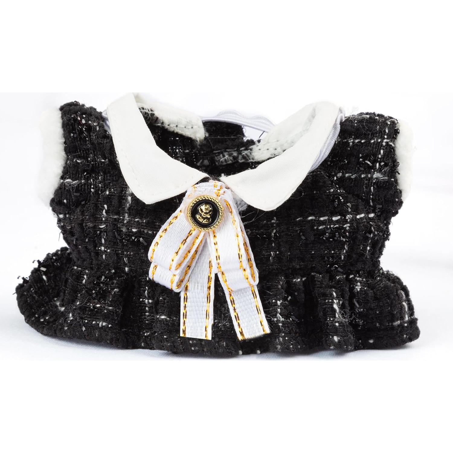 Conjunto de Ropa para Muñecas 17cm CHICHO - Vestido Tweed Negro