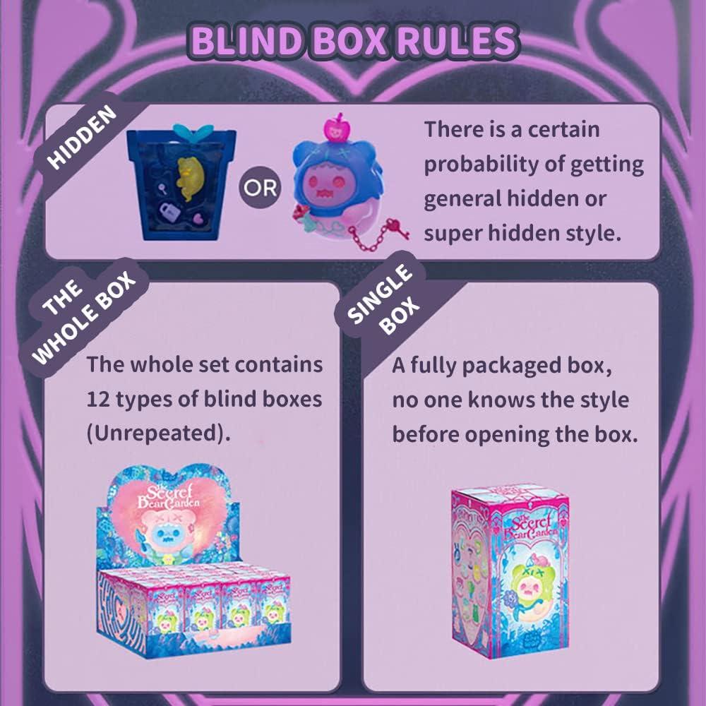 Figura Coleccionable Oso Fantasma BEEMAI Jardín Secreto 1PC