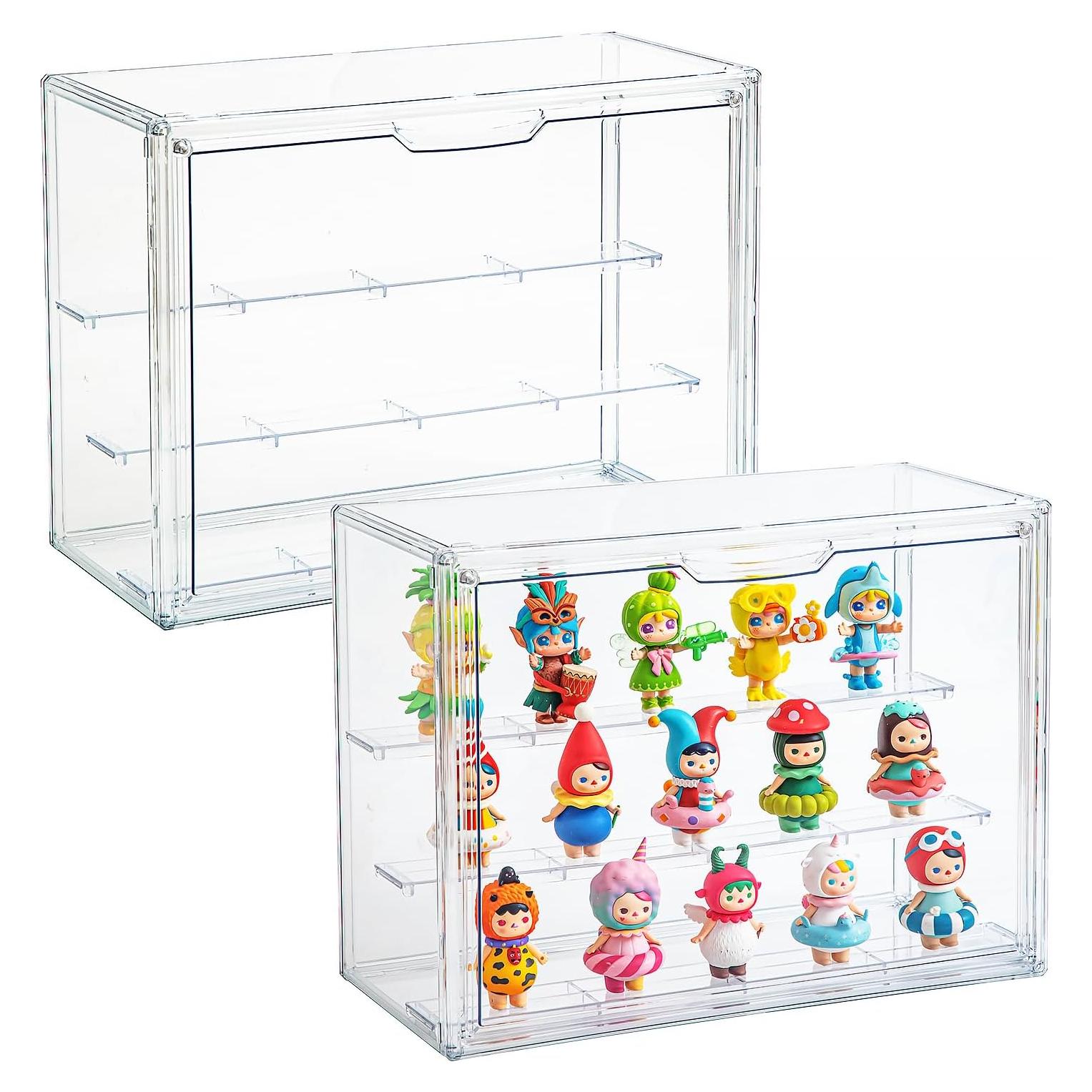 Caja de Exhibición Acrílica Grande Cocheetah 28x25x36cm para Figuras