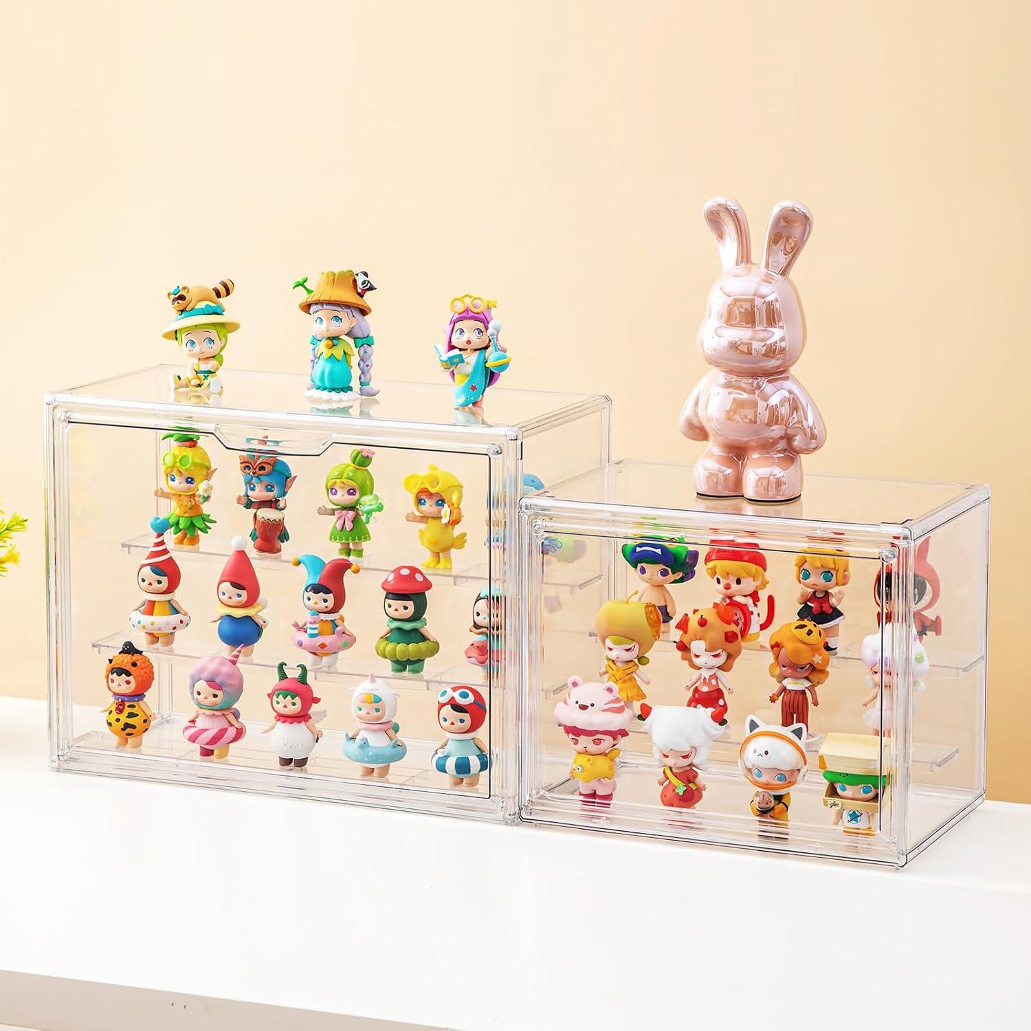 Caja de Exhibición Acrílica Grande Cocheetah 28x25x36cm para Figuras