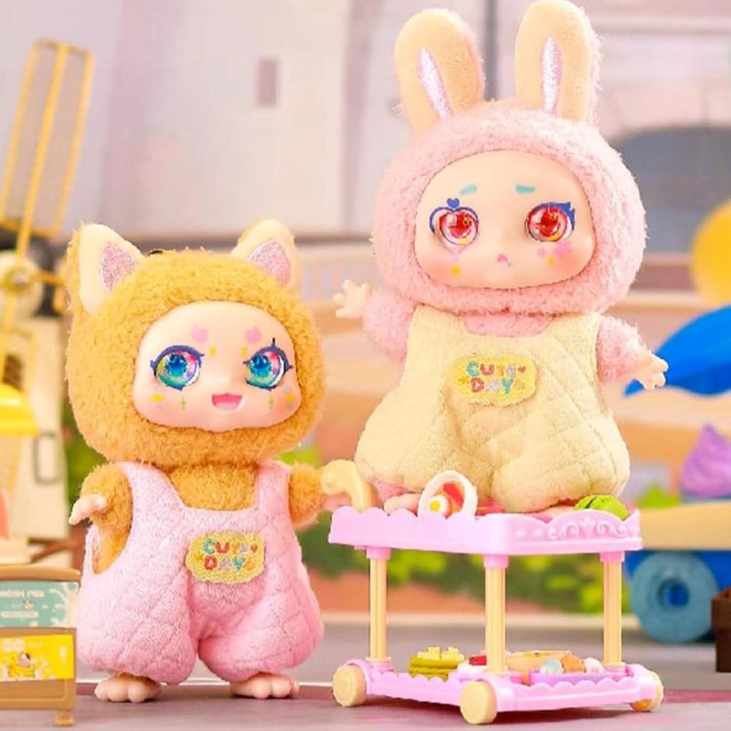 Muñeca de Peluche CALEMBOU Caja Sorpresa Kimmon Mimon 17 cm