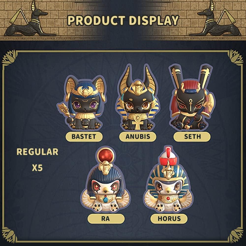 Figuras Coleccionables BEEMAI AARU Jardín Egipto 6PC 8cm