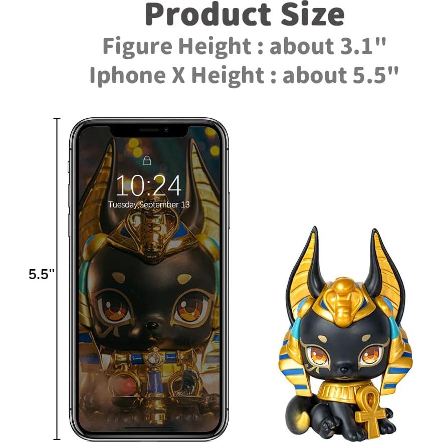 Figuras Coleccionables BEEMAI AARU Jardín Egipto 6PC 8cm