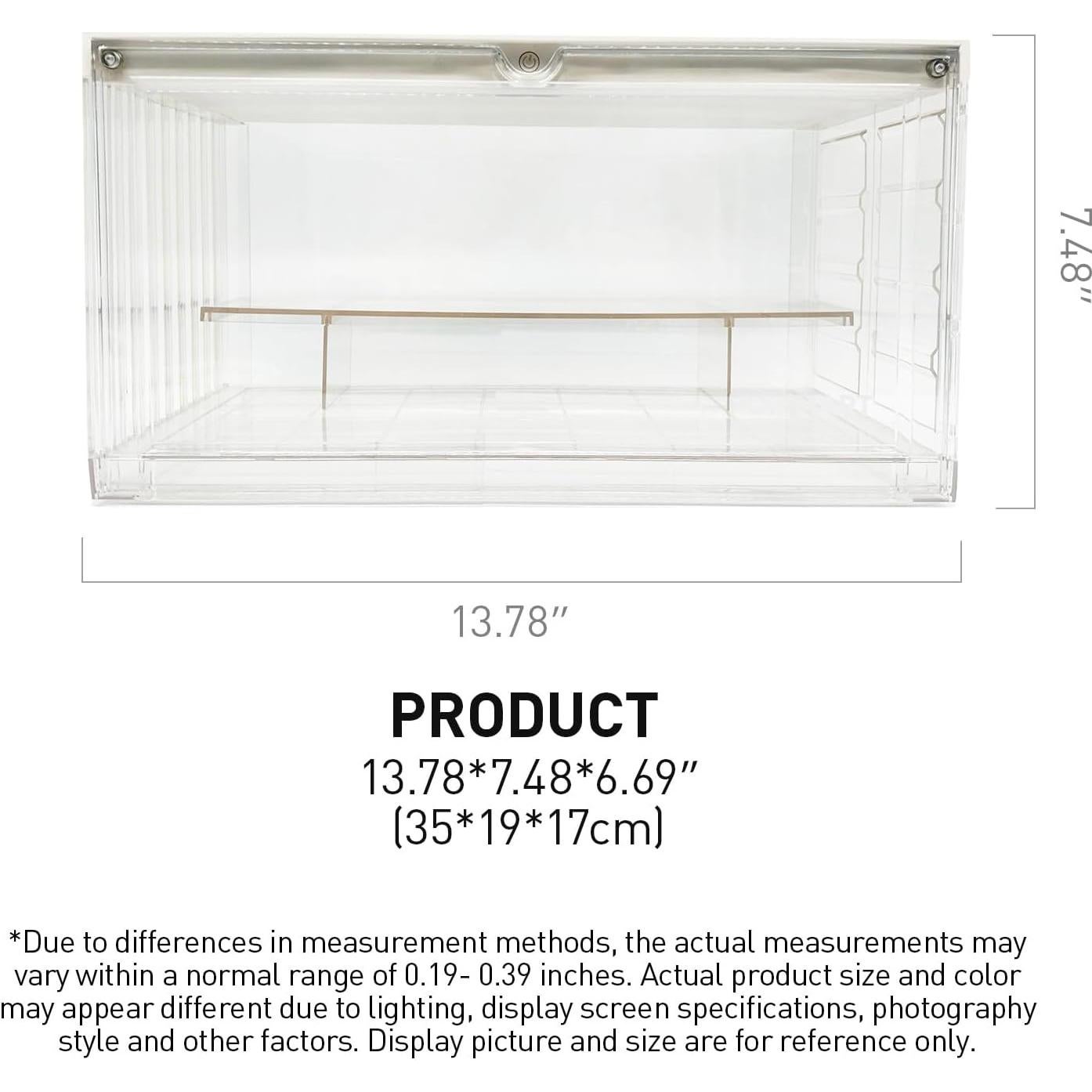 Contenedor de Exhibición Iluminado POP MART 1.38 kg Ensamblable