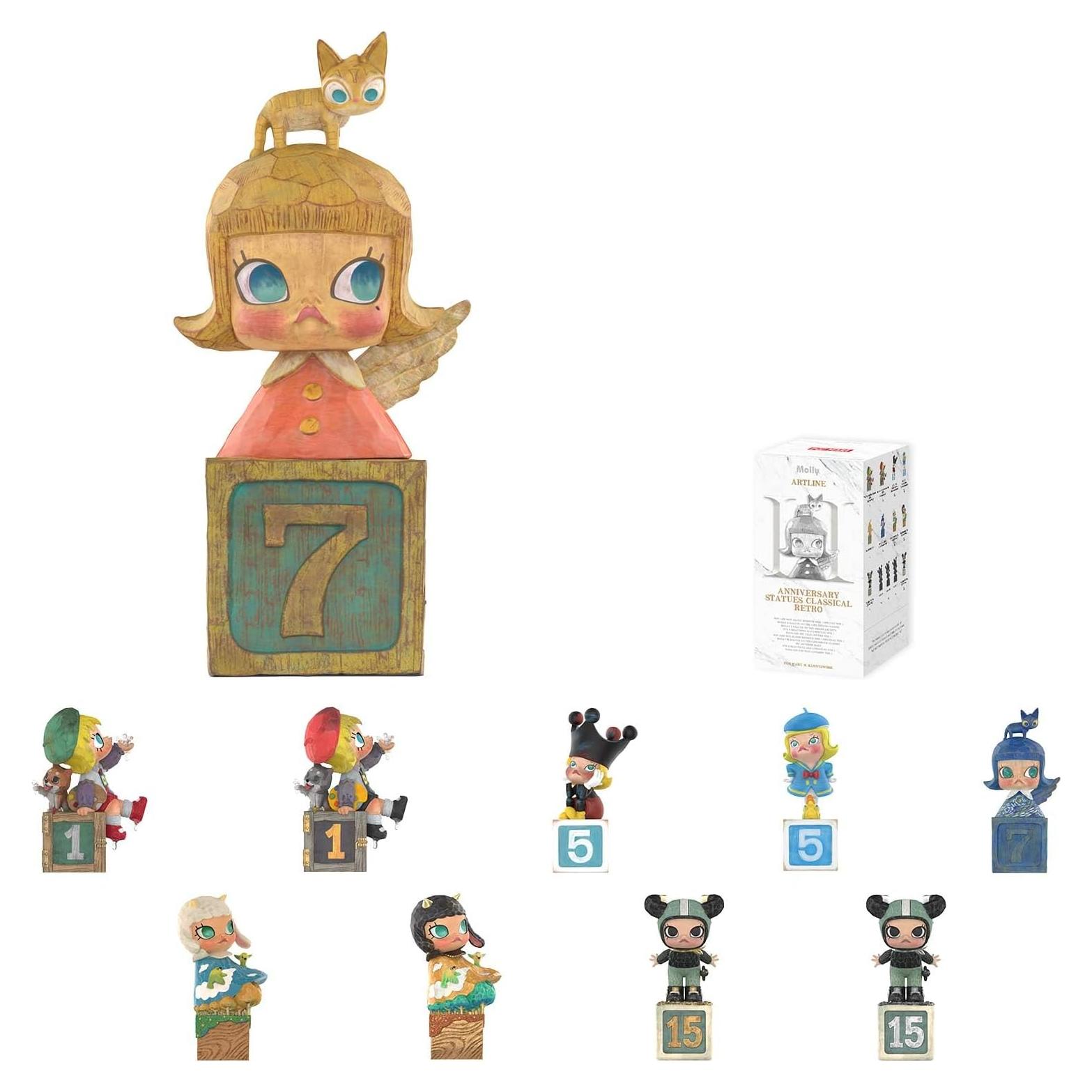 Figuras de Acción POP MART Molly Clásicas Retro 2 - Caja Sorpresa