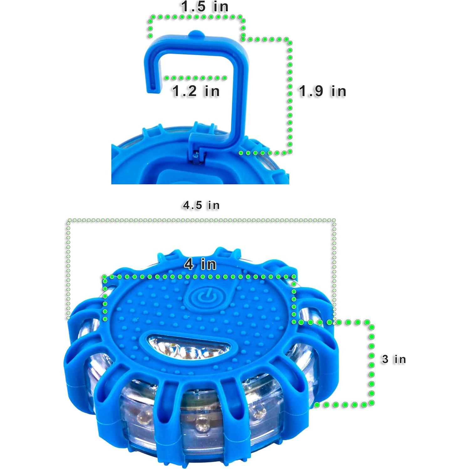 Flares LED de Emergencia 5 OFERTAS SUPER ESTRELLA - 4 Pcs