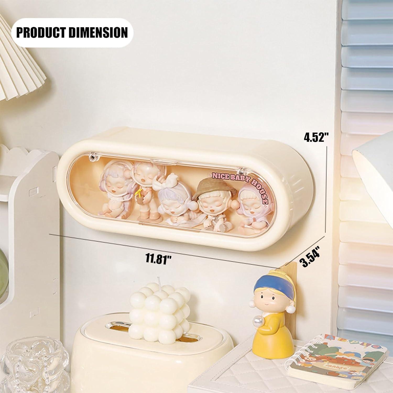 Caja de Exhibición Acrílica Transparente WMM 30x9x11.5cm