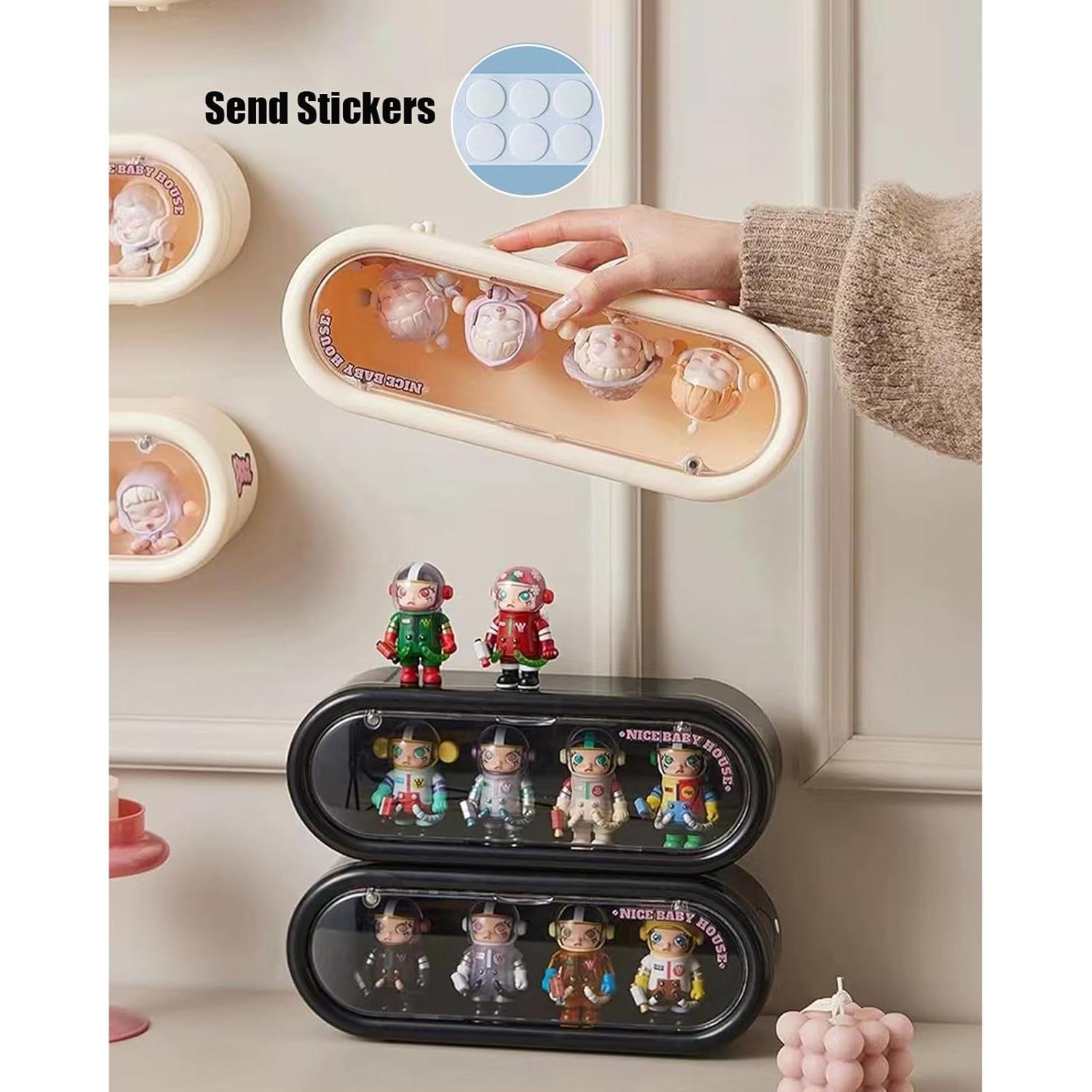 Caja de Exhibición Acrílica Transparente WMM 30x9x11.5cm