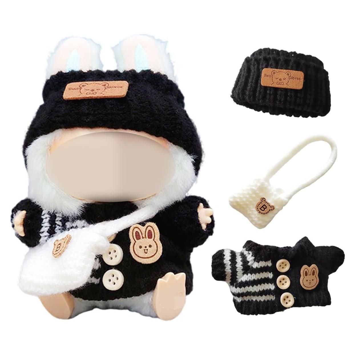 Conjunto de Moda Miniatura CGQ para Coleccionistas - Negro