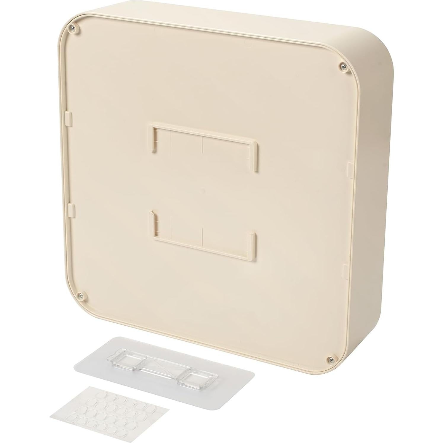 Caja de Exhibición Transparente CESTATIVO 30x30 cm Crema