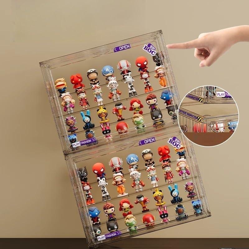 Caja de Exhibición Transparente CESTATIVO 2 Paquete con Puerta Magnética