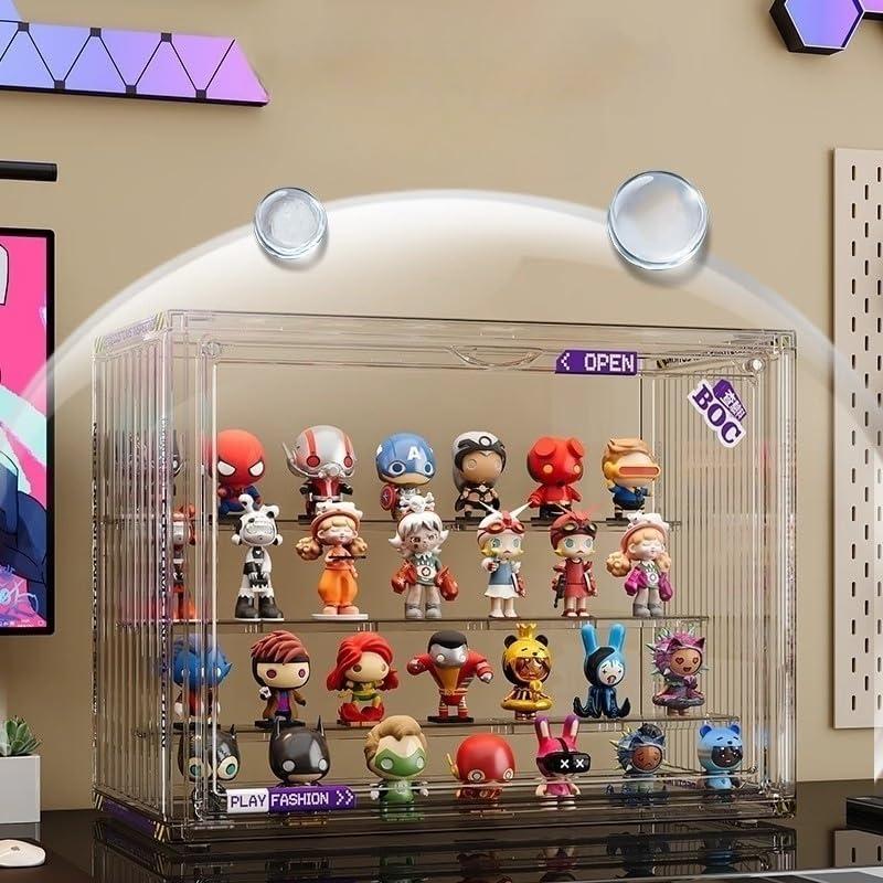 Caja de Exhibición Transparente CESTATIVO 2 Paquete con Puerta Magnética