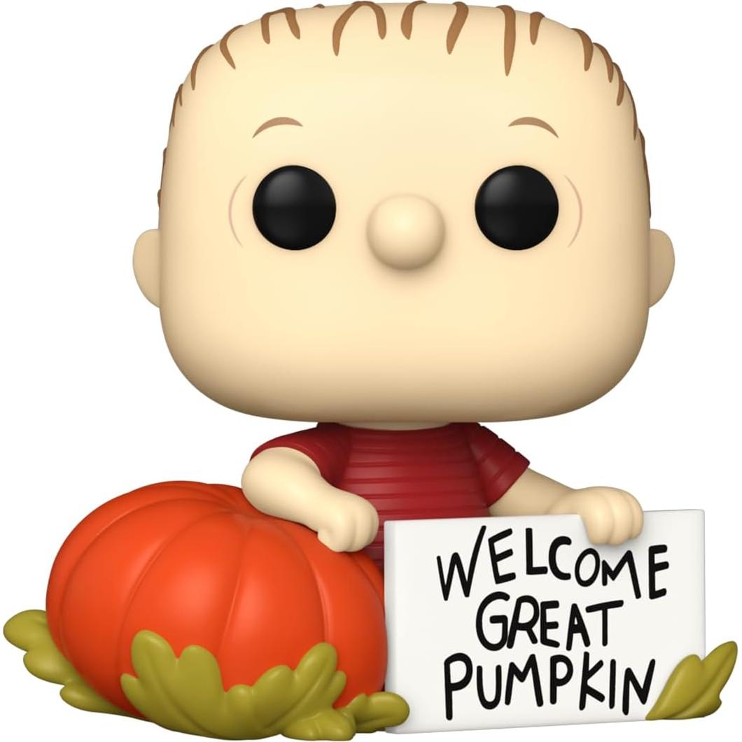 Funko Pop! Linus - Es la Gran Calabaza, Charlie Brown - 9.5 cm