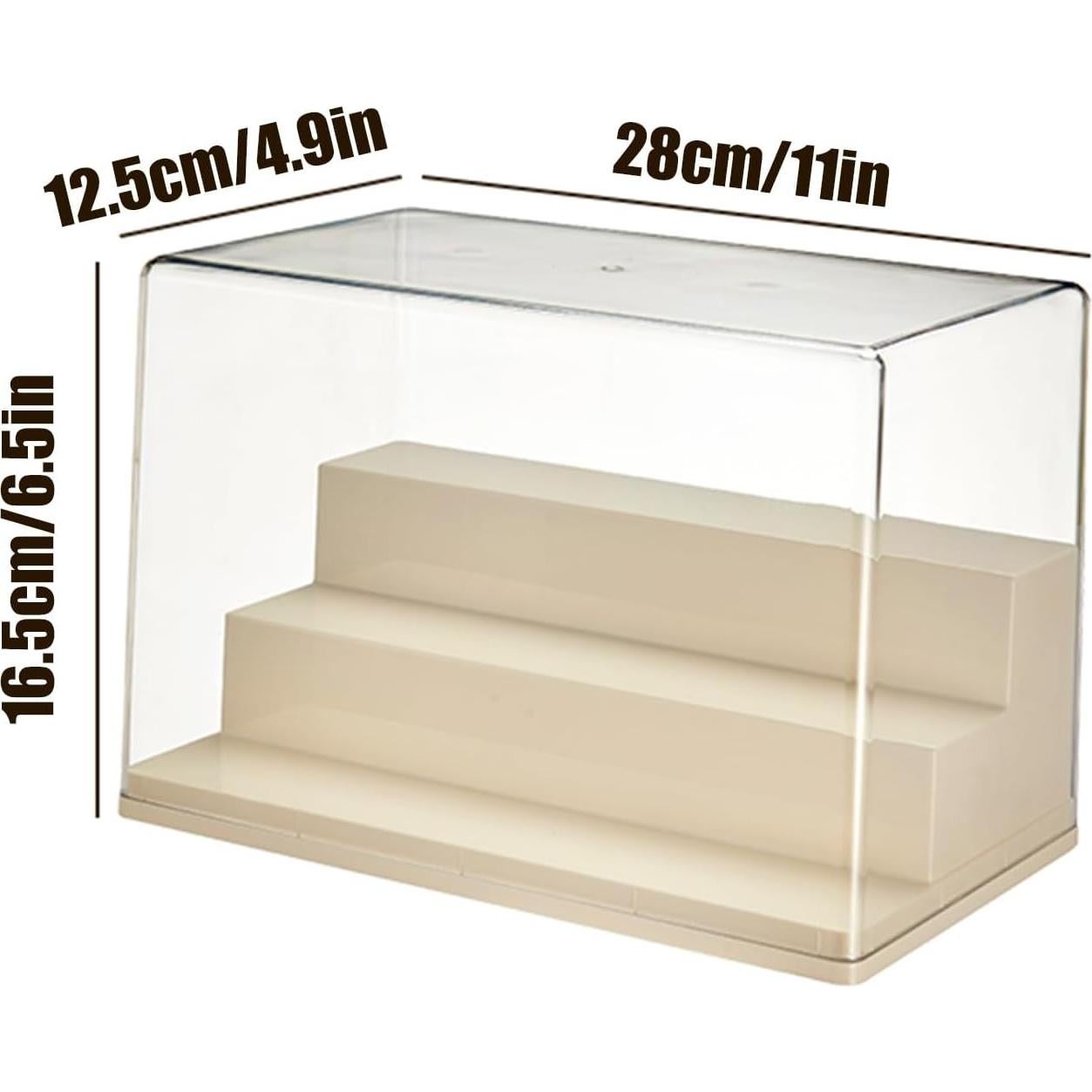 Caja de Exhibición Acrílica WMM para Minifiguras 28x16.5 cm