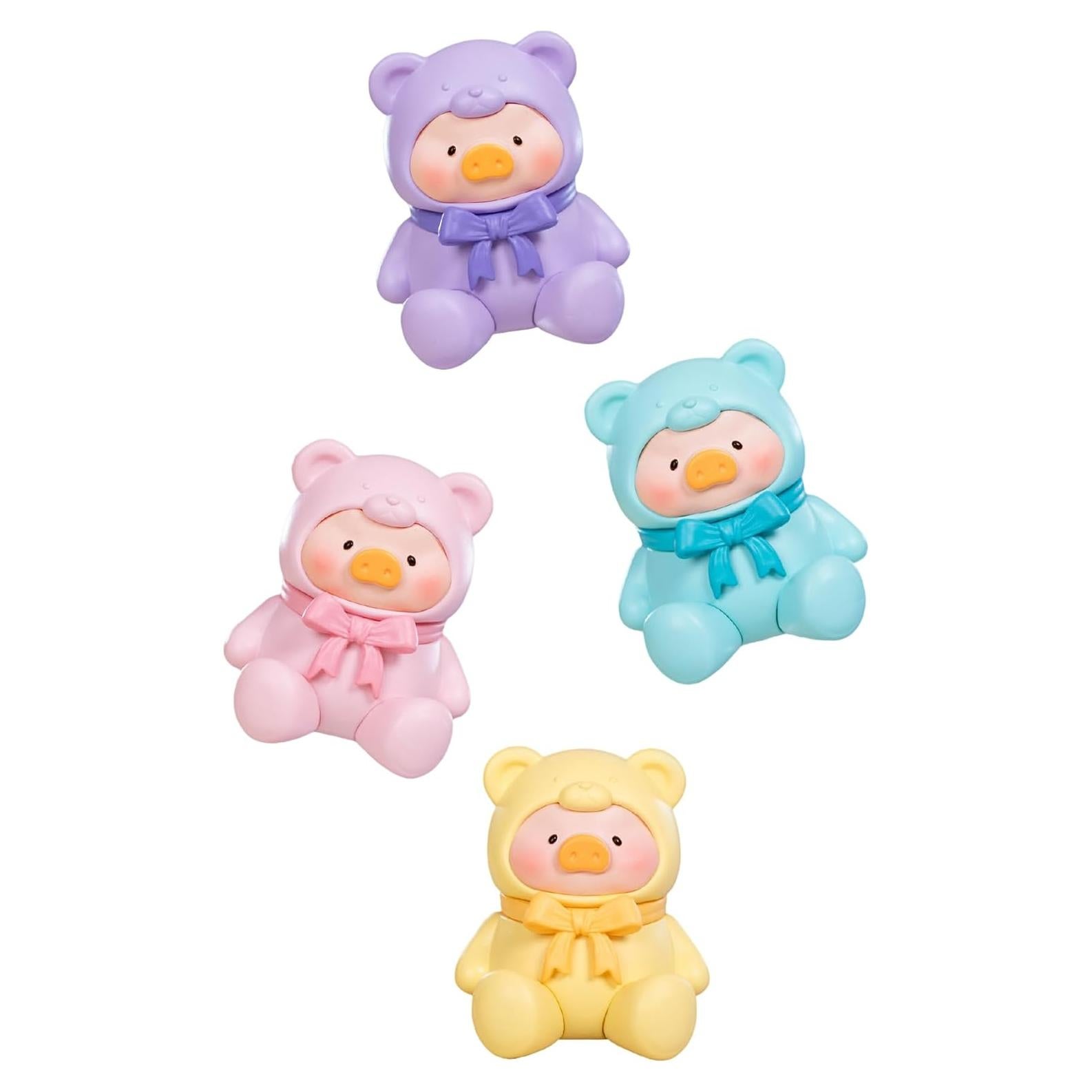 Figuras Kawaii Lulu El Cerdito Oso Mini Frijol - 20 Bolsas