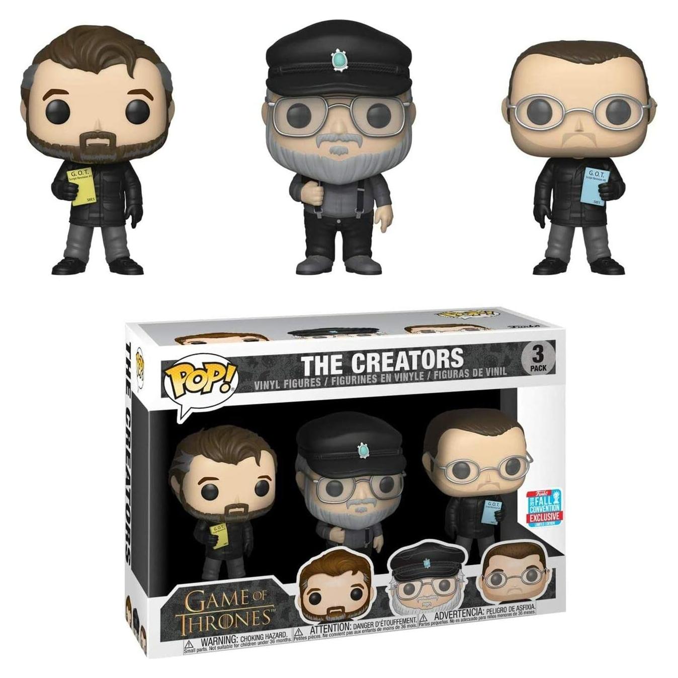 Funko Pop Juego de Tronos Paquete 3 Figuras Exclusivas