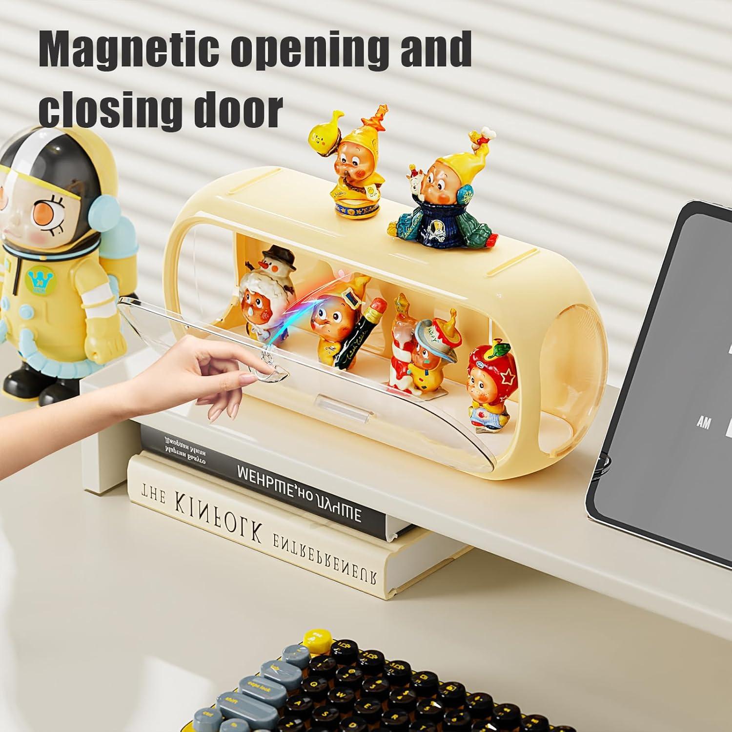 Caja de Exhibición Acrílica WMM 29.7x10.4x13.2 cm Blanca