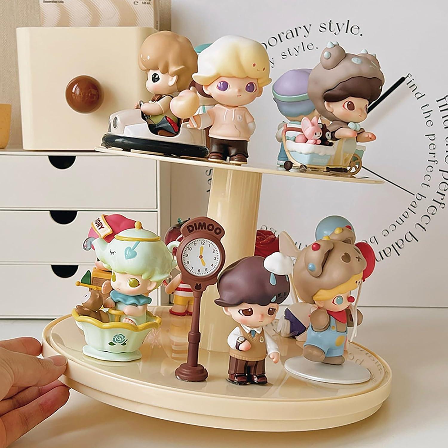 Estuche de exhibición rotativo ZZFENGKR 26x22.9 cm para figuras