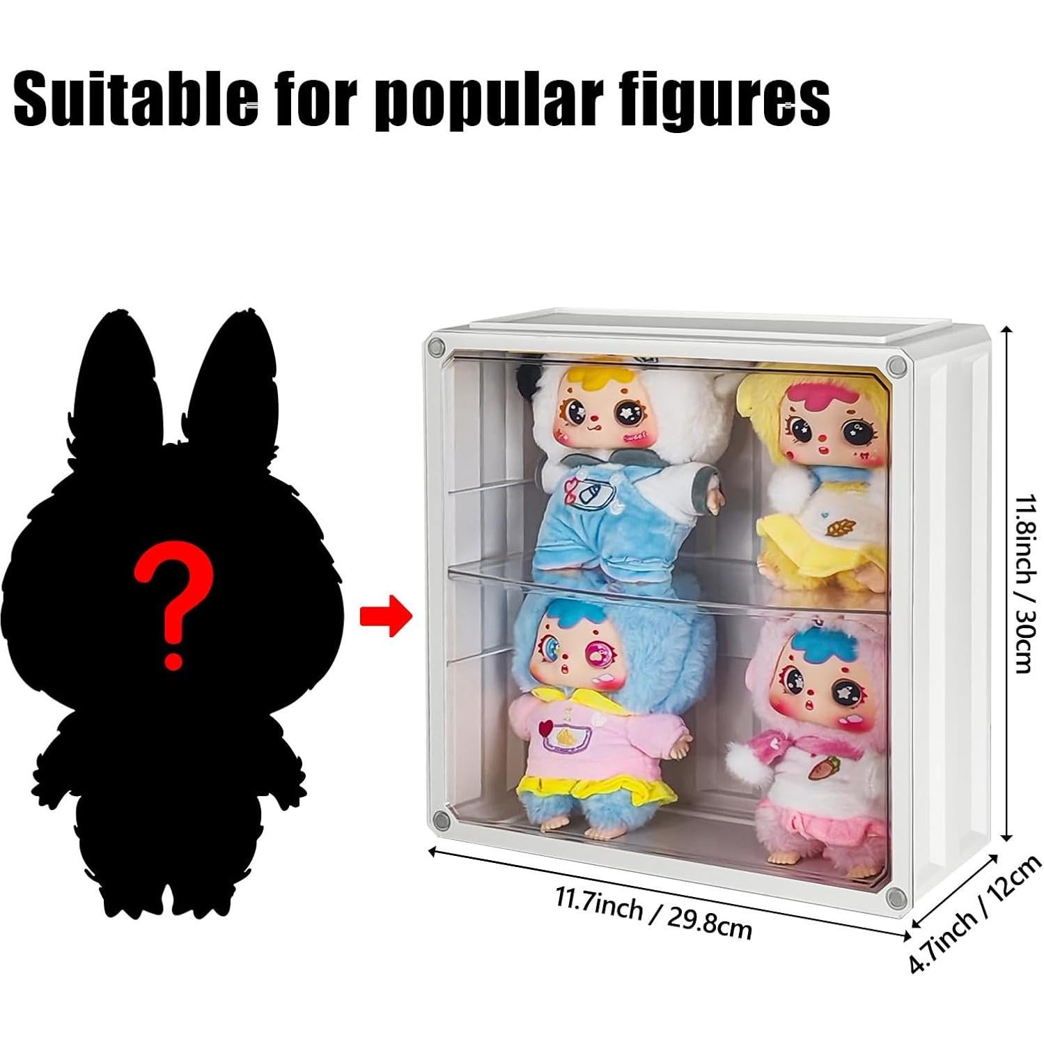 Estuche de exhibición WMM para figuras 29.7x30x11.9 cm