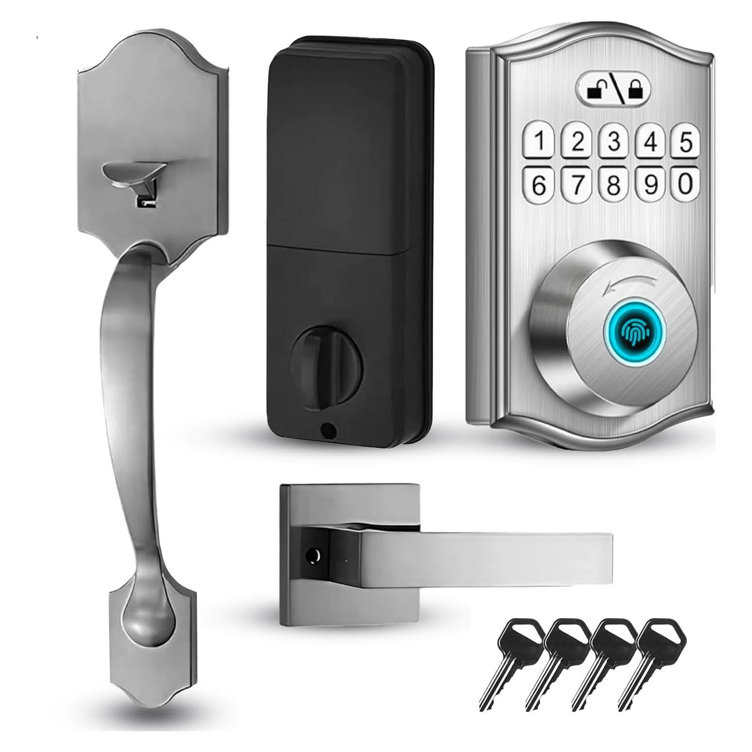 Cerradura Inteligente Miko Group con Huella Dactilar y Teclado
