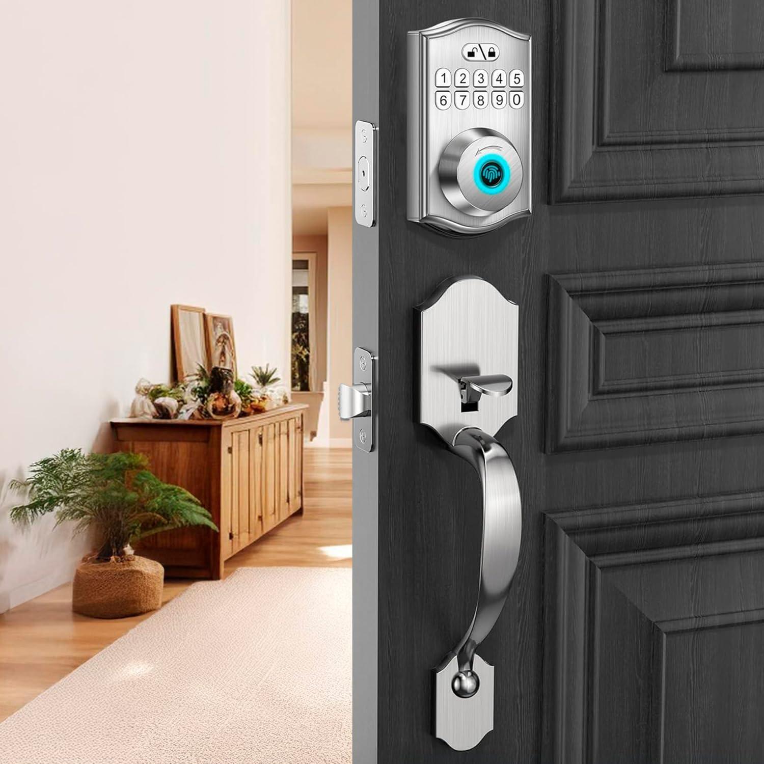 Cerradura Inteligente Miko Group con Huella Dactilar y Teclado