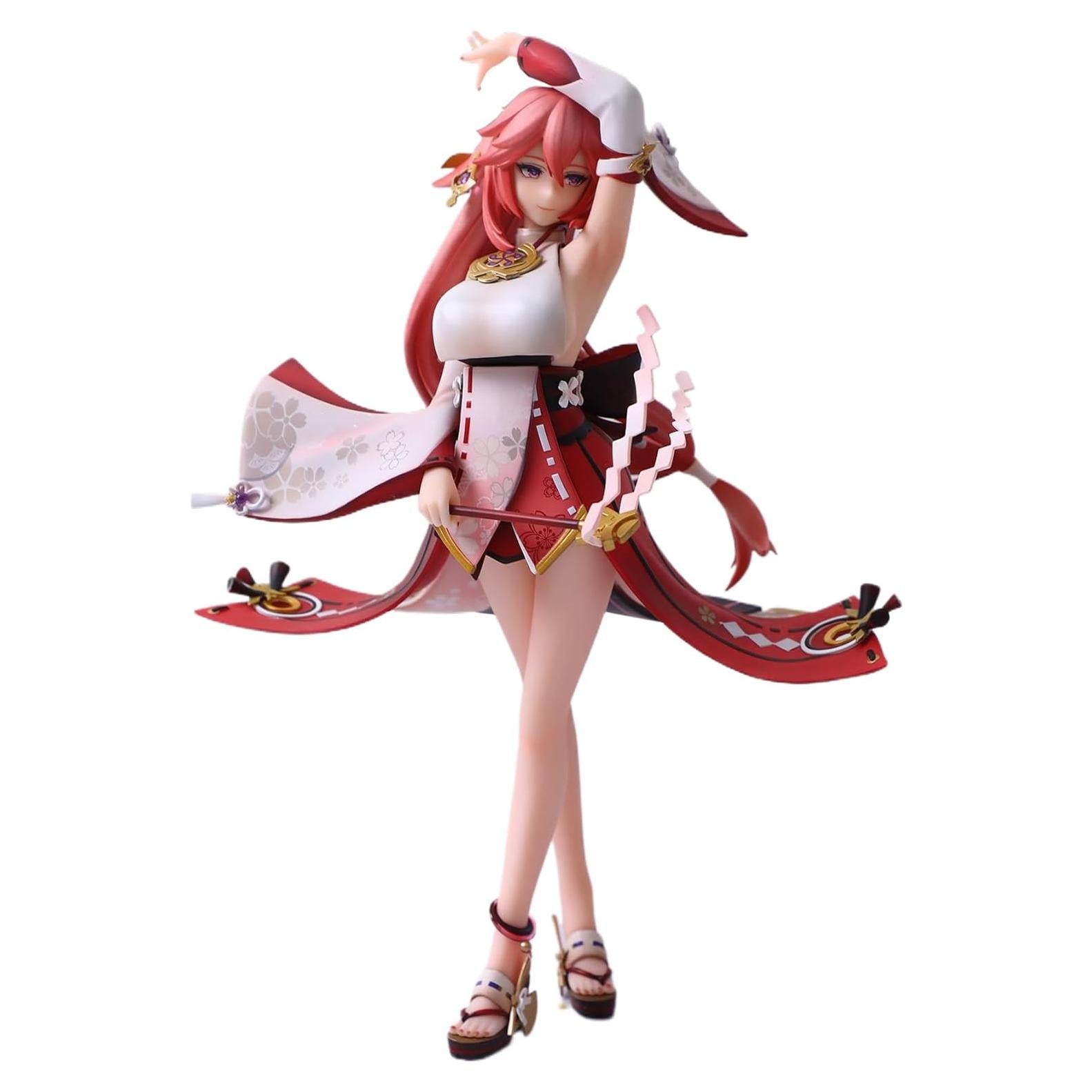 Figura Yae Miko 1/7 PVC 25CM Genshin Impact RZAHUAHU