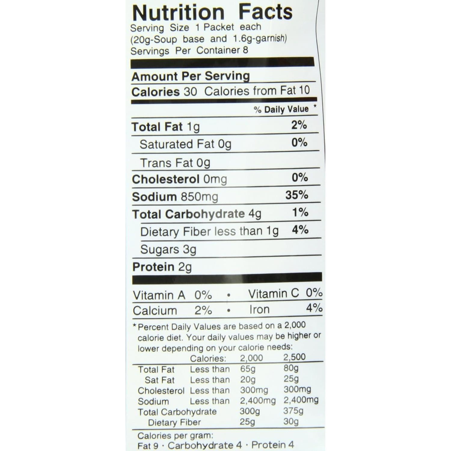 Sopa de Miso Instantánea Miko Brand 163.3 g - Sin OGM