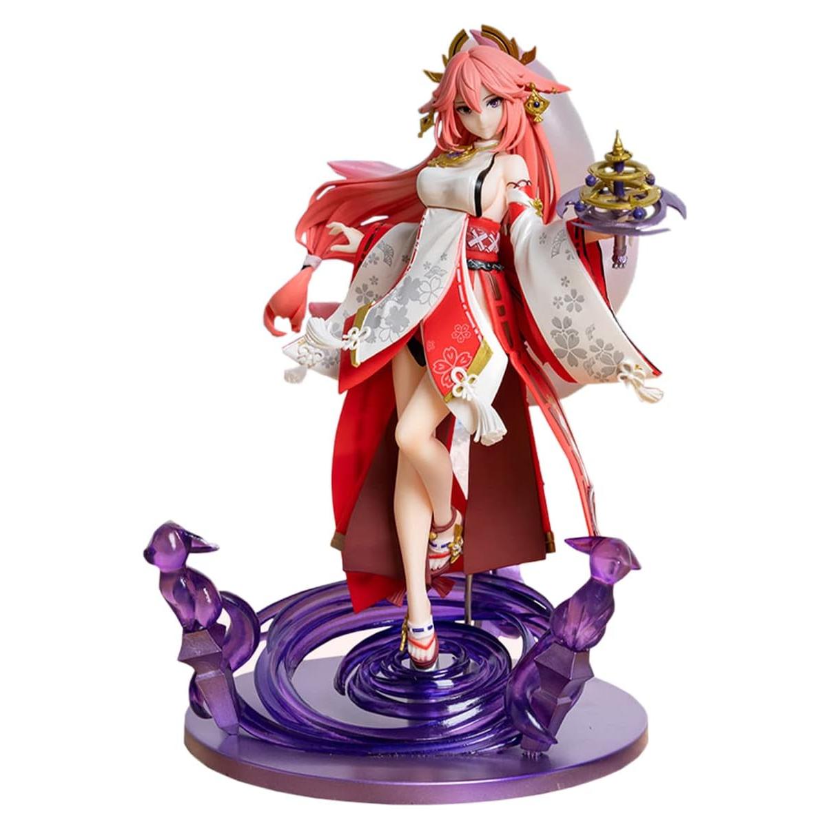 Figura Yae Miko 1/7 Genshin Impact 24CM PVC Alta Calidad