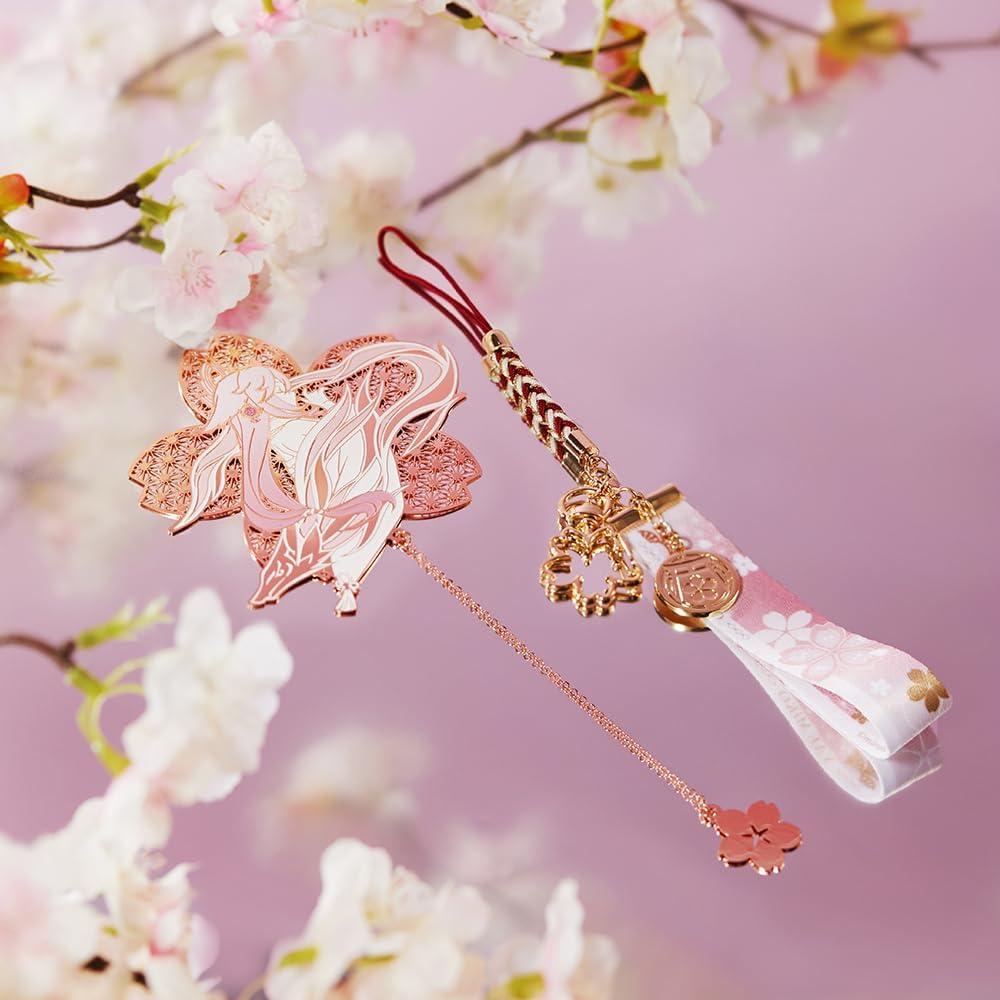 Serie de Ropa Yae Miko - Marcador de Metal y Llavero