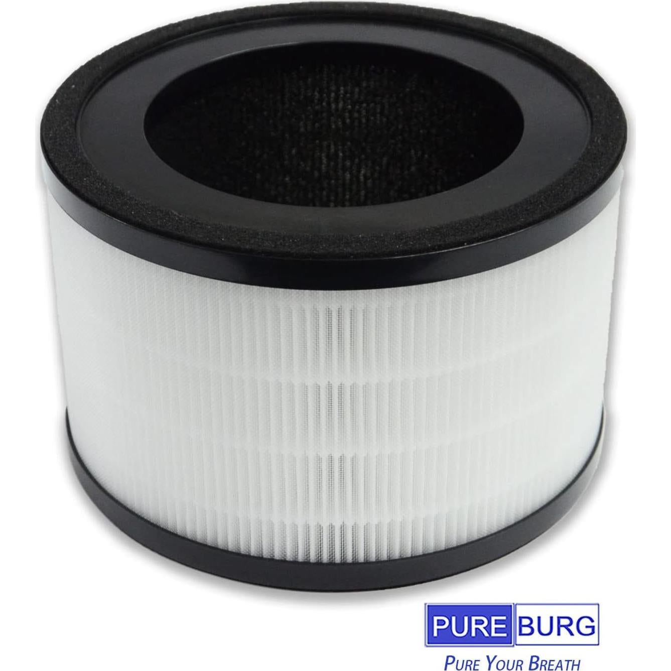 Filtros HEPA Verdaderos PUREBURG MAF-02 para Purificador Miko IBUKI M - Paquete de 2